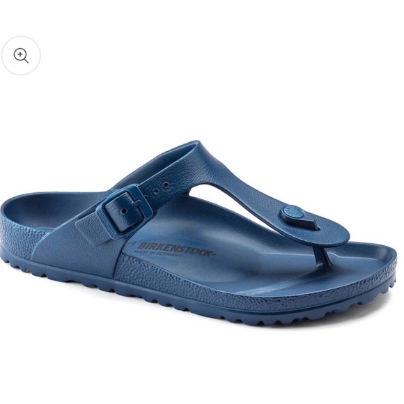 Birkenstock Shoes - Birkenstock Gizeh EVA Navy Sandals 38 7